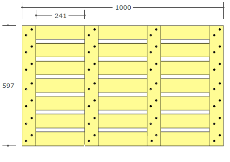 Plaque de sol - Banc modulable pour sauna Oceanic